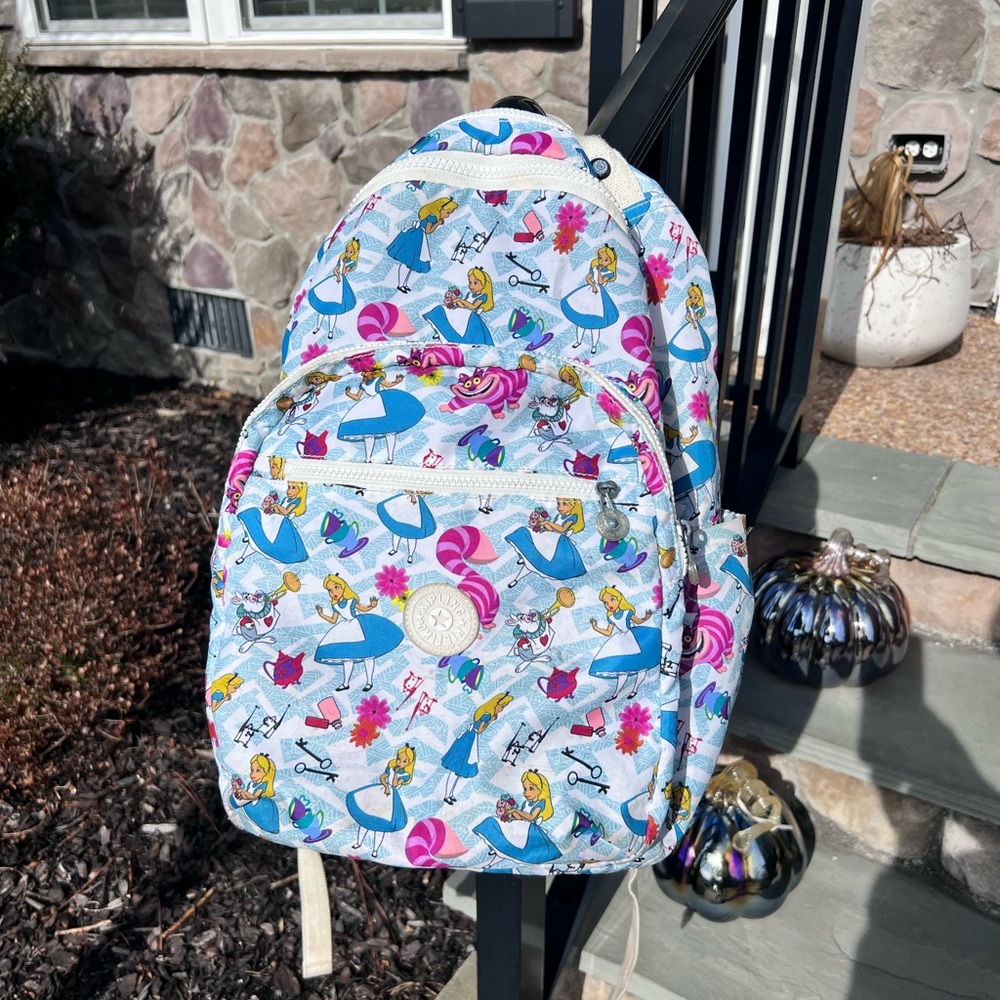 Kipling Alice In Wonderland Backpack